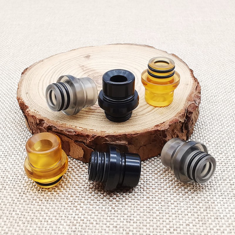 510 Transparent Resin Drip Tips – Random Color