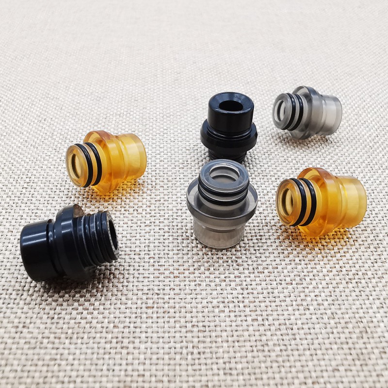 510 Transparent Resin Drip Tips – Random Color