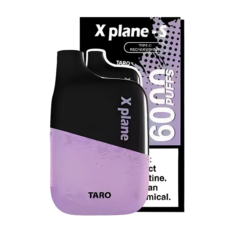X PLANE Disposable Vape 6000 Puffs – Taro