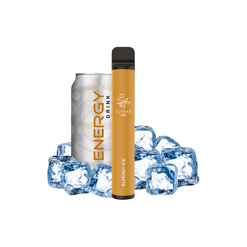 ELF BAR 600 Disposable Elfergy Ice 600 Puffs 2ml