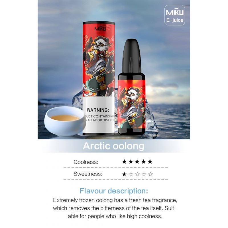 Miku Arctic Oolong E-juice #017
