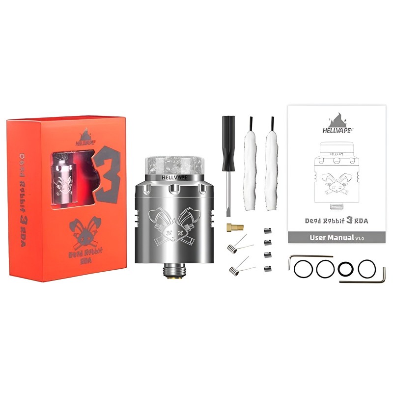 Original Hellvape Dead Rabbit V3 RDA 24mm DIY RDA Tank