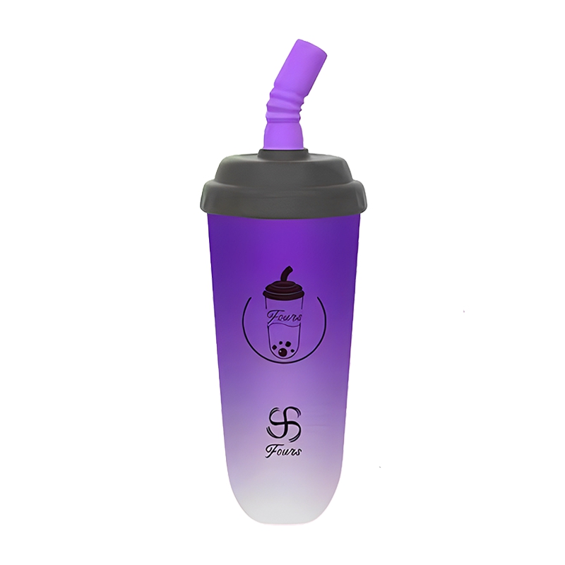 FOUNS Mini Milk Tea Cup Disposable 6000 Puffs R...