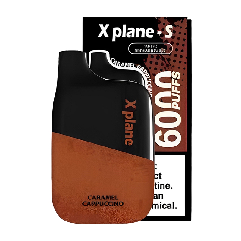 X PLANE Disposable Vape 6000 Puffs – Caramel...