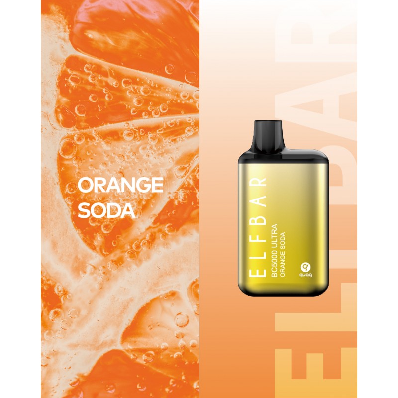 ELF BAR BC5000 ULTRA Disposable Vape 5000 Puffs – Orange Soda