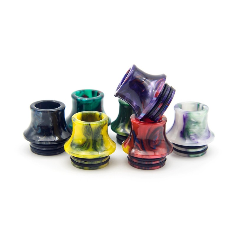 810 Epoxy Resin Drip Tips – Random Color