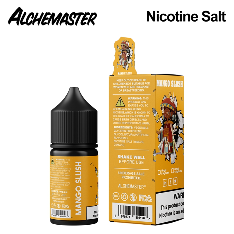 Alchemaster Nicotine Salt E-liquid # Mango Slush