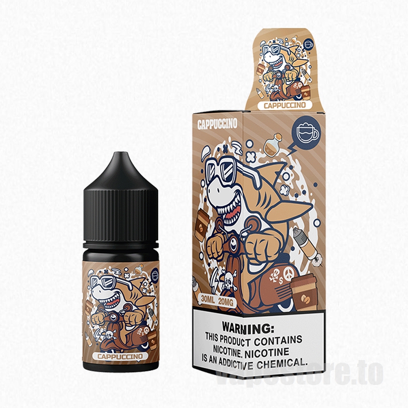 CRAZY VAPE Nicotine Salt E-liquid – Cappucci...