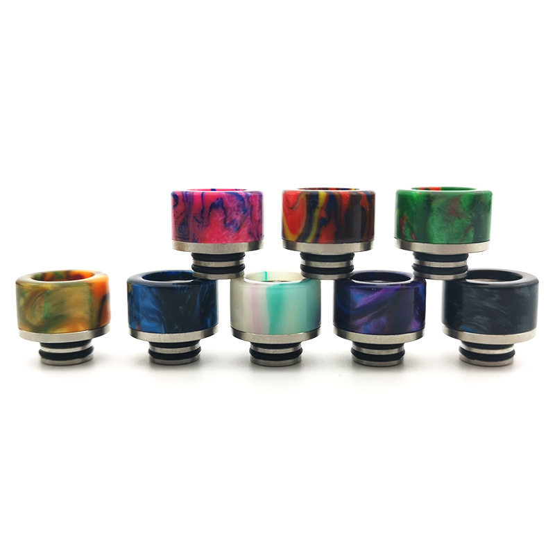 510 Epoxy Resin Wide Drip Tips – Random Color