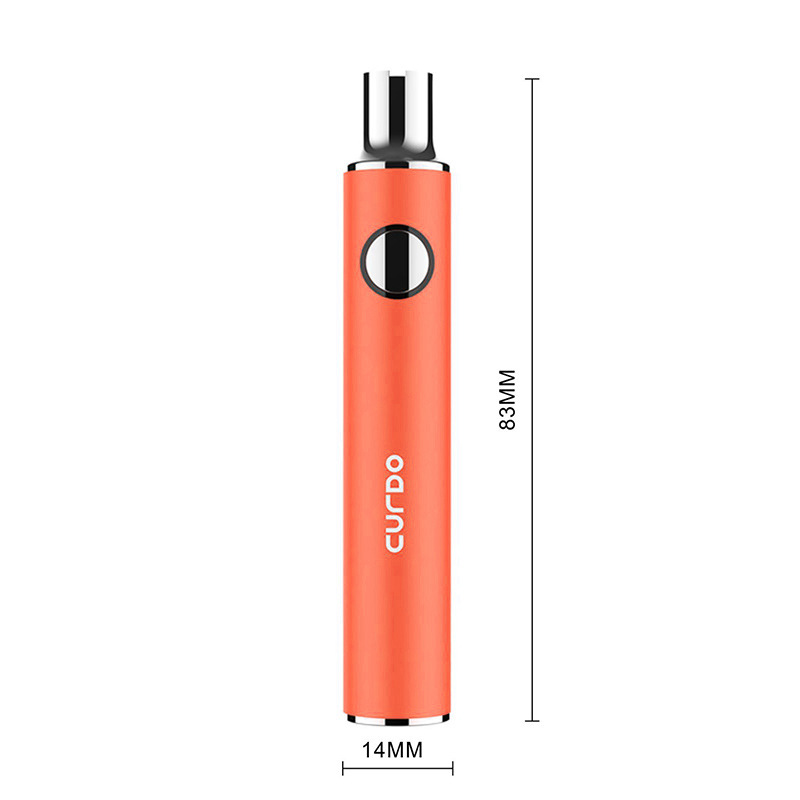 CBD Atomizer Pre-heat Pen Vaporizer 510 Interface – Orange