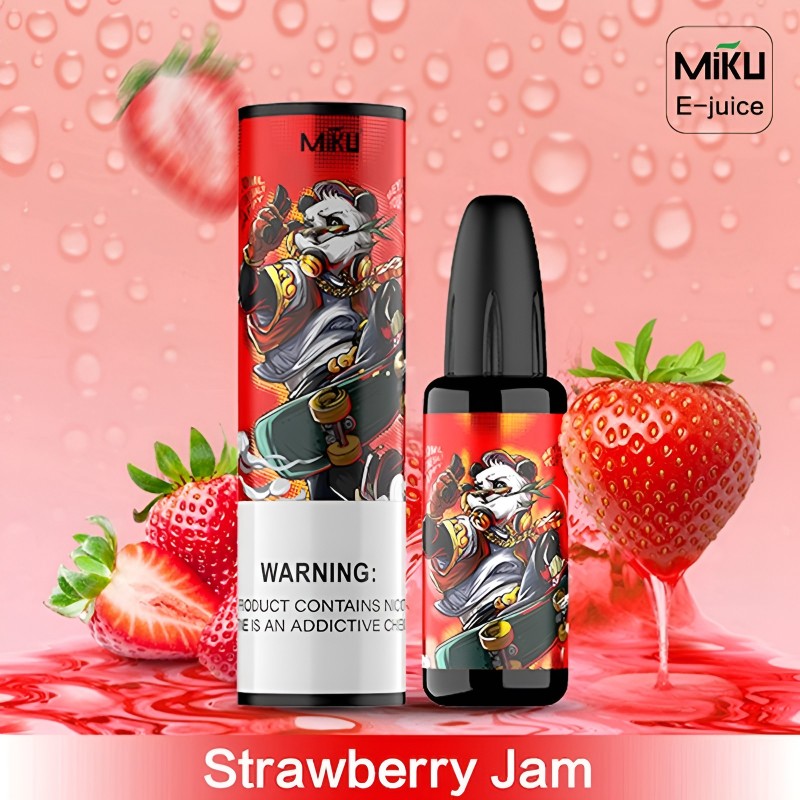 Miku Strawberry Jam E-juice #030