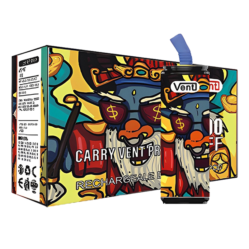VENT Coke Tin Disposable E-cigs 5000 Puffs – Green Bean Ice