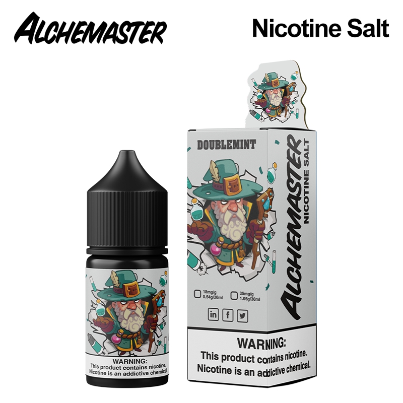 Alchemaster Nicotine Salt E-liquid # Doublemint