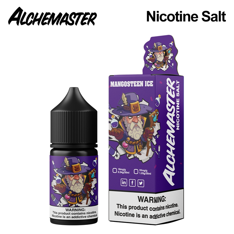 Alchemaster Nicotine Salt E-liquid # Mangosteen Ic...