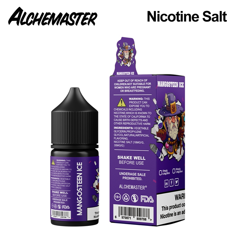 Alchemaster Nicotine Salt E-liquid # Mangosteen Ice