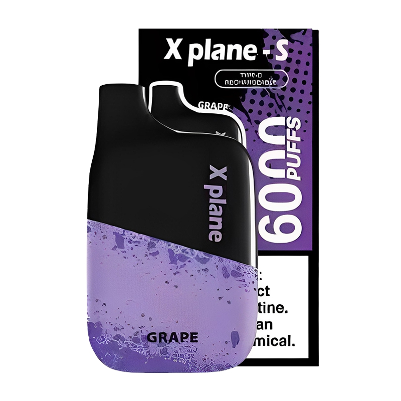 X PLANE Disposable Vape 6000 Puffs – Grape
