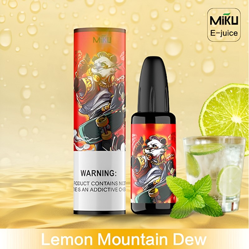 Miku Lemon Mountain Dew E-juice #025