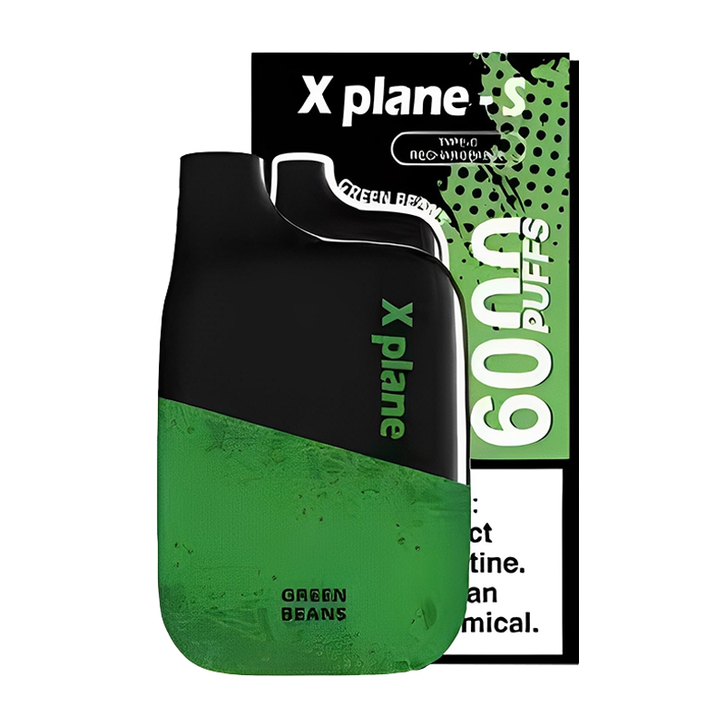 X PLANE Disposable Vape 6000 Puffs – Green B...