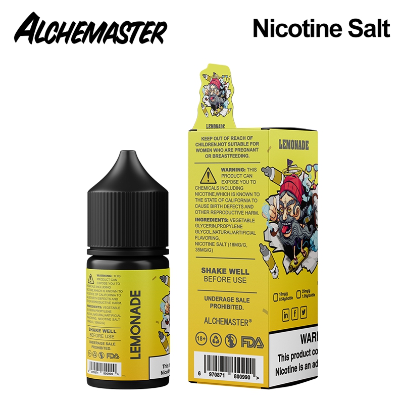 Alchemaster Nicotine Salt E-liquid # Lemonade