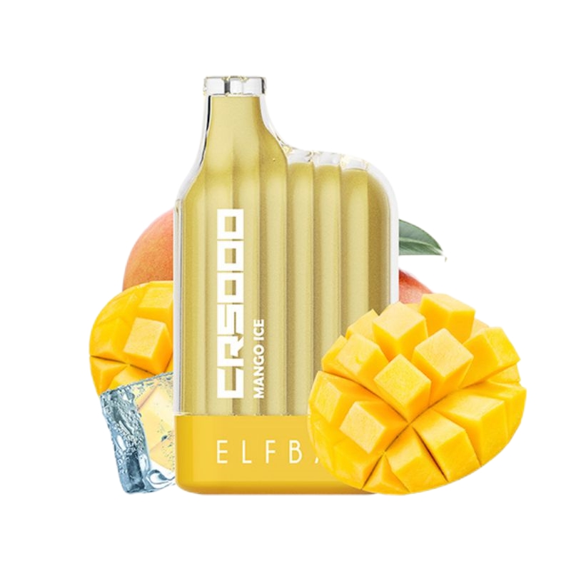 ELF BAR CR5000 Disposable Mango Ice 5000 Puffs 650...
