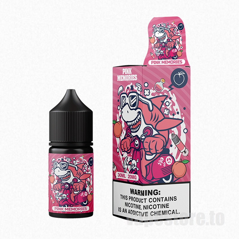 CRAZY VAPE Nicotine Salt E-liquid – Peach