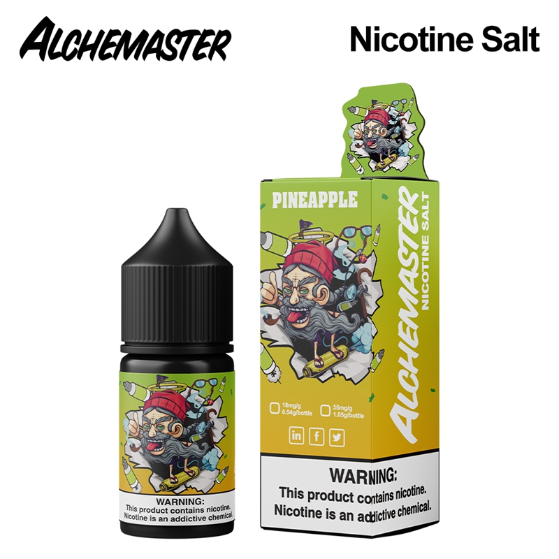 Alchemaster Nicotine Salt E-liquid # Pineapple