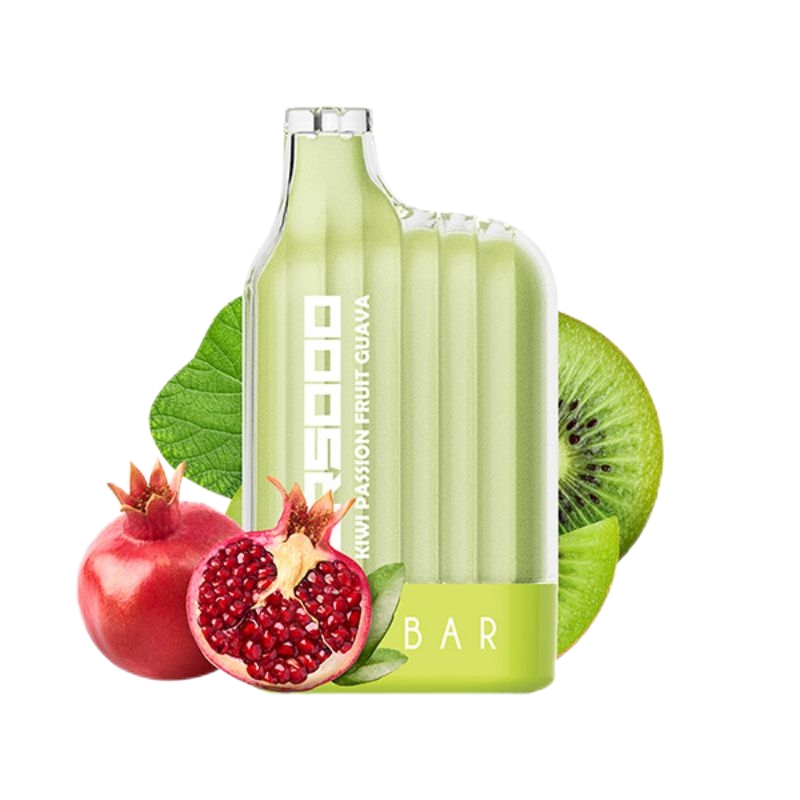 ELF BAR CR5000 Disposable 5000 Puffs Kiwi Passion ...