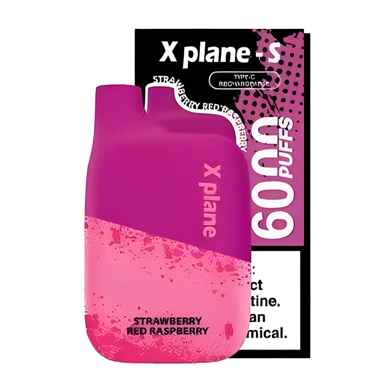 X PLANE Disposable Vape 6000 Puffs – Strawbe...