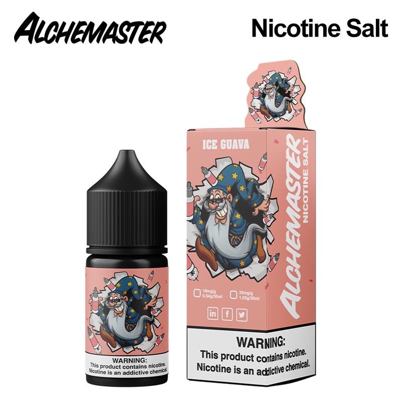 Alchemaster Nicotine Salt E-liquid # Ice Guava