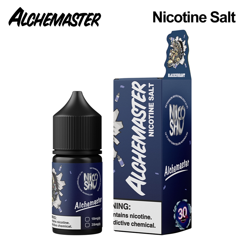 Alchemaster Nicotine Salt E-liquid # Blackcurrant