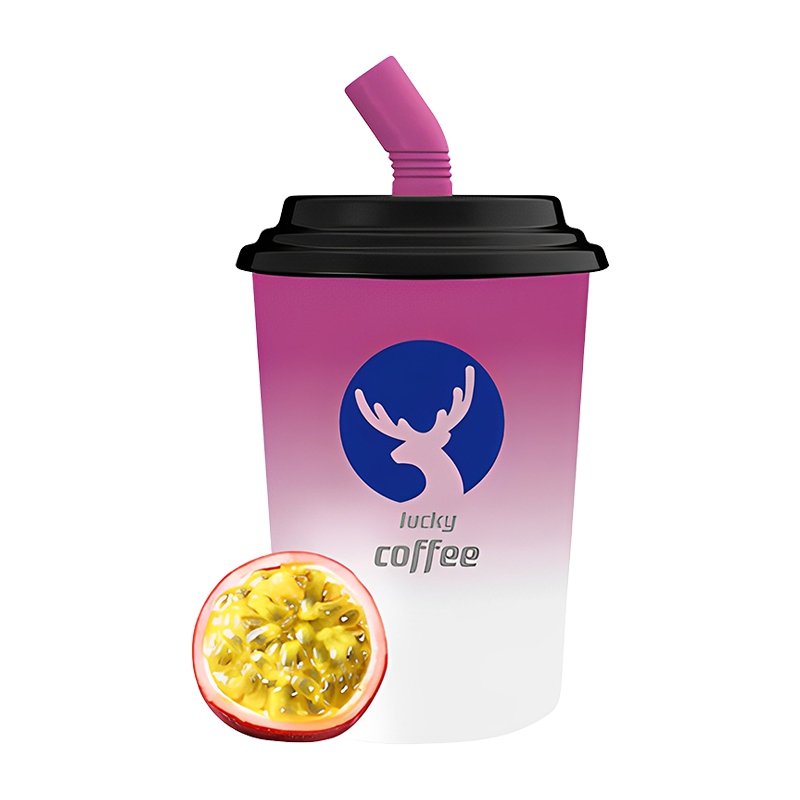 LUCKY Coffee Cup Disposable E-cigs 8000 Puffs R...