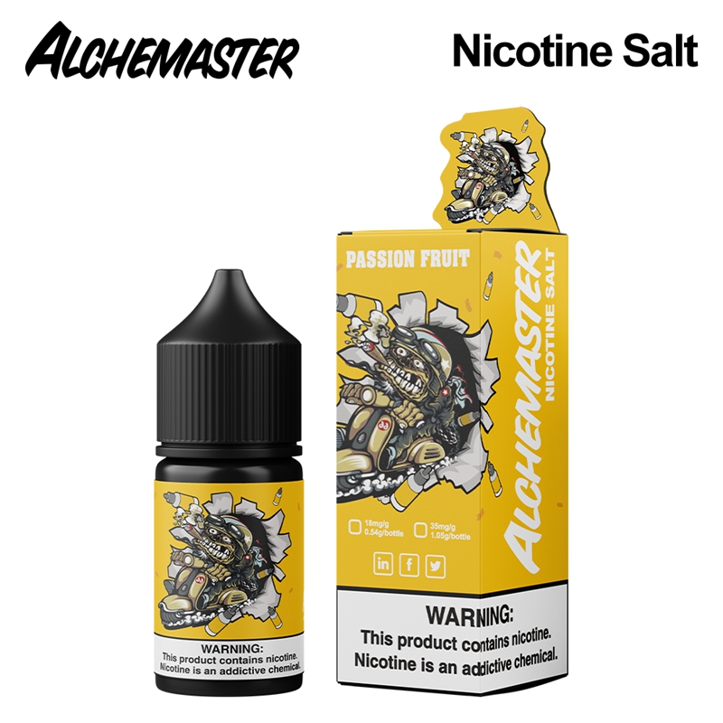 Alchemaster Nicotine Salt E-liquid # Passion Fruit
