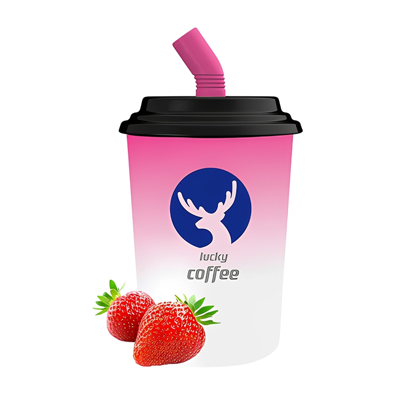 LUCKY Coffee Cup Disposable E-cigs 8000 Puffs R...