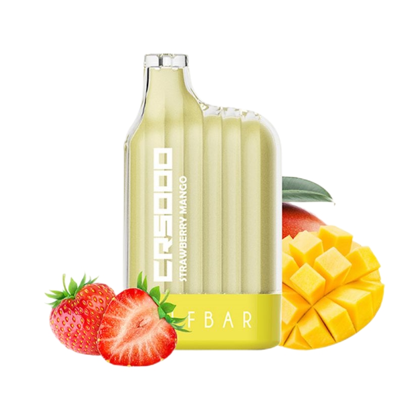 ELF BAR CR5000 Disposable 5000 Puffs Strawberry Ma...