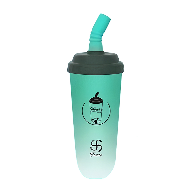FOUNS Mini Milk Tea Cup Disposable 6000 Puffs R...