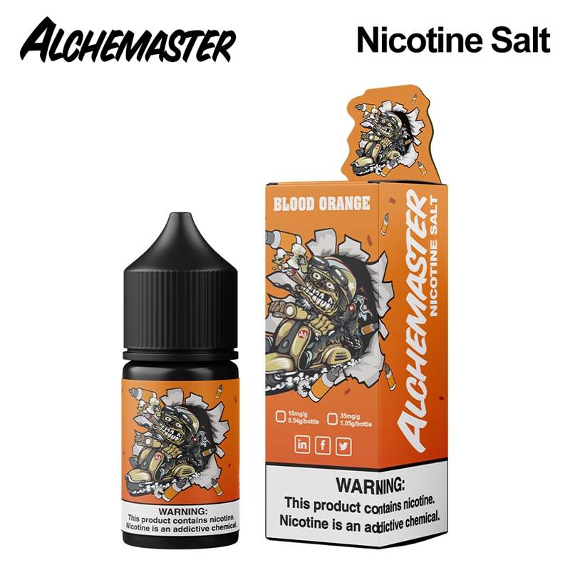 Alchemaster Nicotine Salt E-liquid # Blood Orange