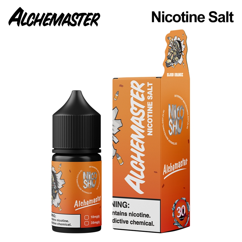 Alchemaster Nicotine Salt E-liquid # Blood Orange