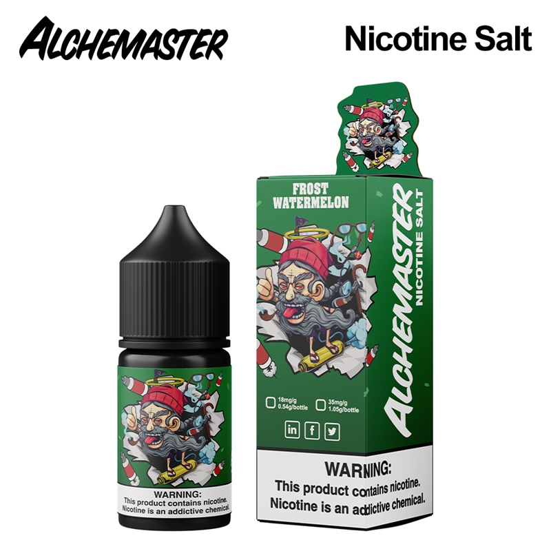 Alchemaster Nicotine Salt E-liquid # Frost Waterme...
