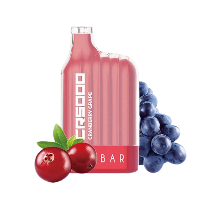 ELF BAR CR5000 Disposable 5000 Puffs Cranberry Gra...