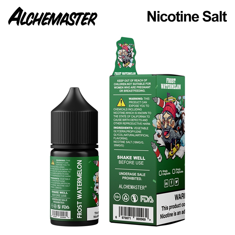 Alchemaster Nicotine Salt E-liquid # Frost Watermelon