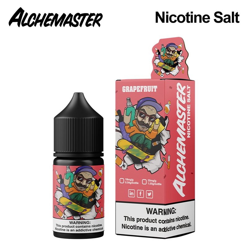 Alchemaster Nicotine Salt E-liquid # Grapefruit