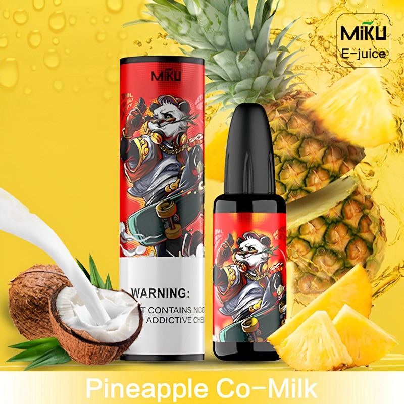 Miku Pineapple Co-milk E-juice #028