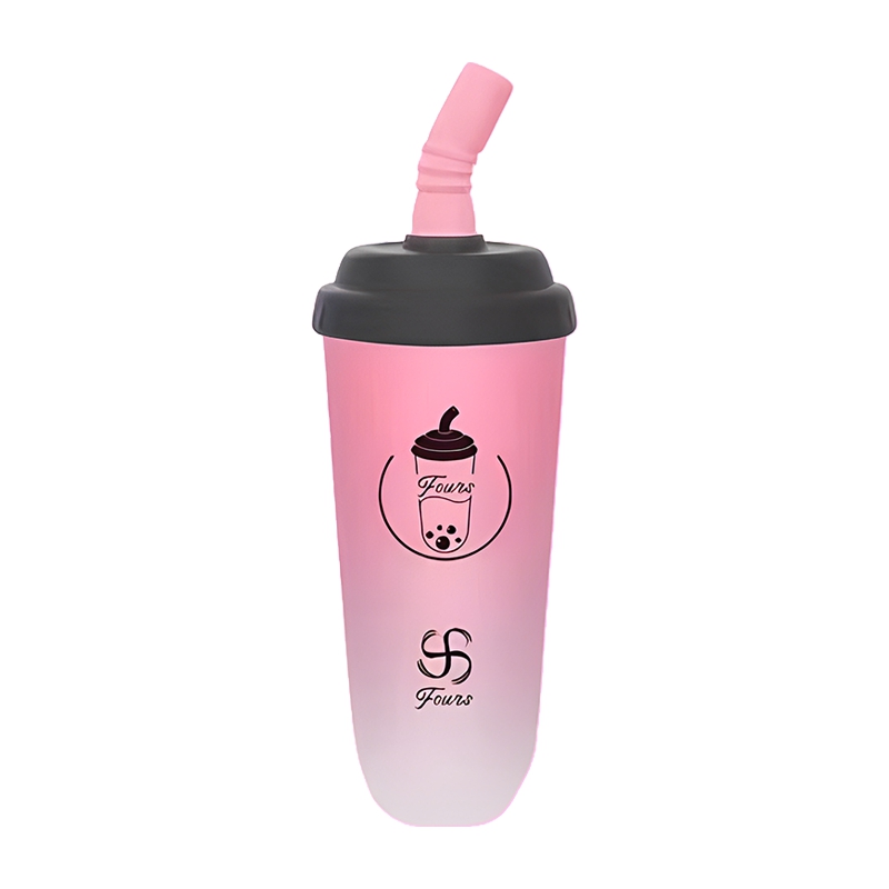 FOUNS Mini Milk Tea Cup Disposable 6000 Puffs R...