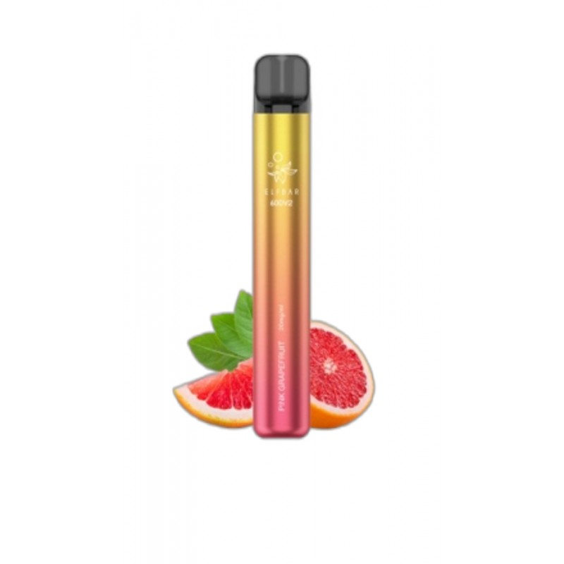 ELF BAR 600V2 Disposable 600 Puffs Pink Grapefruit