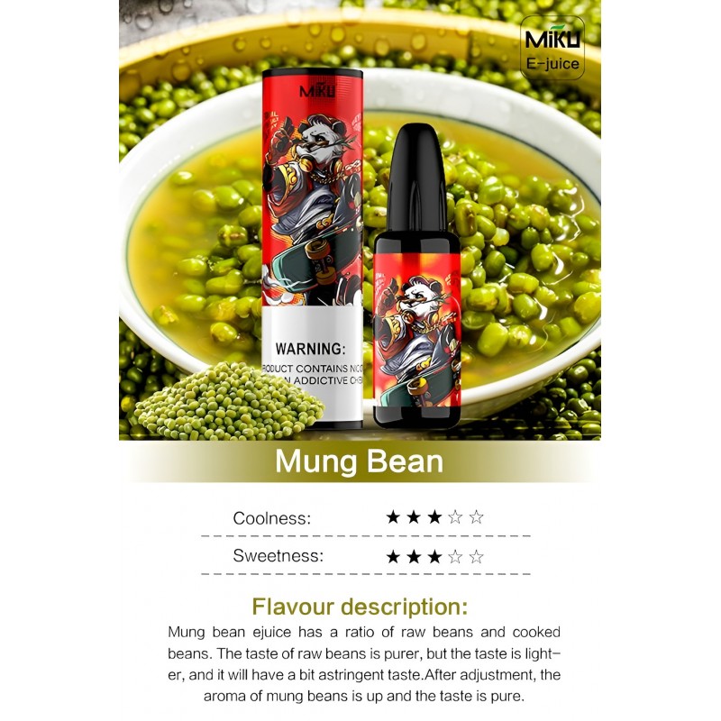 Miku Mung Bean E-juice #027