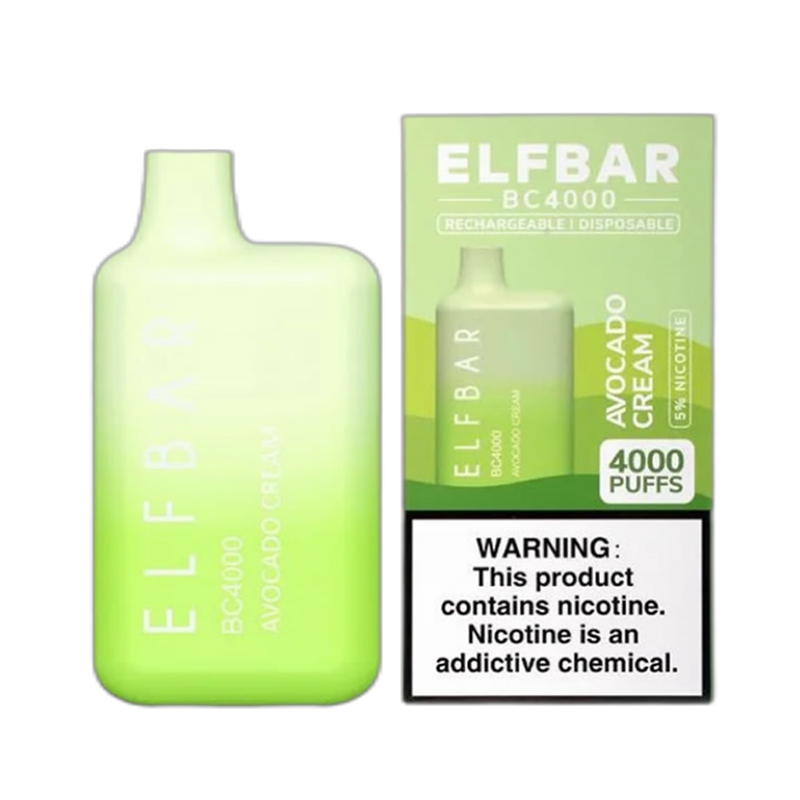 ELF BAR BC4000 Disposable Avocado Cream 4000 Puffs...