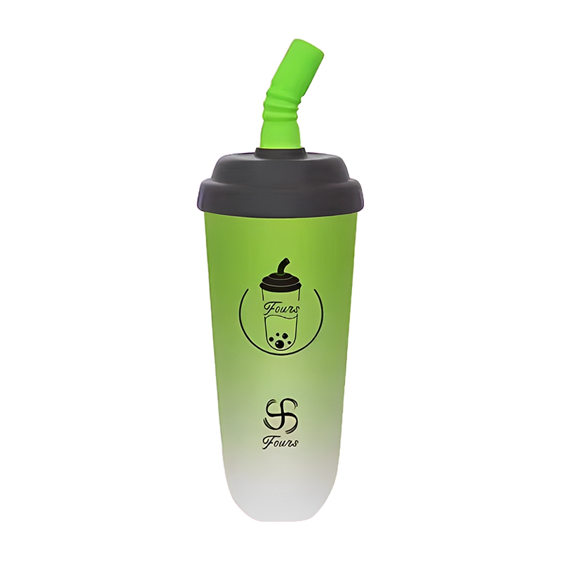 FOUNS Mini Milk Tea Cup Disposable 6000 Puffs R...