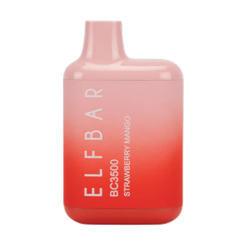 ELF BAR BC3500 Disposable Strawberry Mango 3500 Pu...