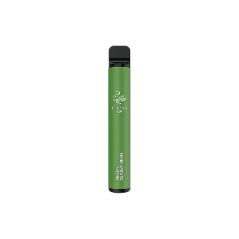 ELF BAR 600 Disposable 600 Puffs Green Gummy Bear