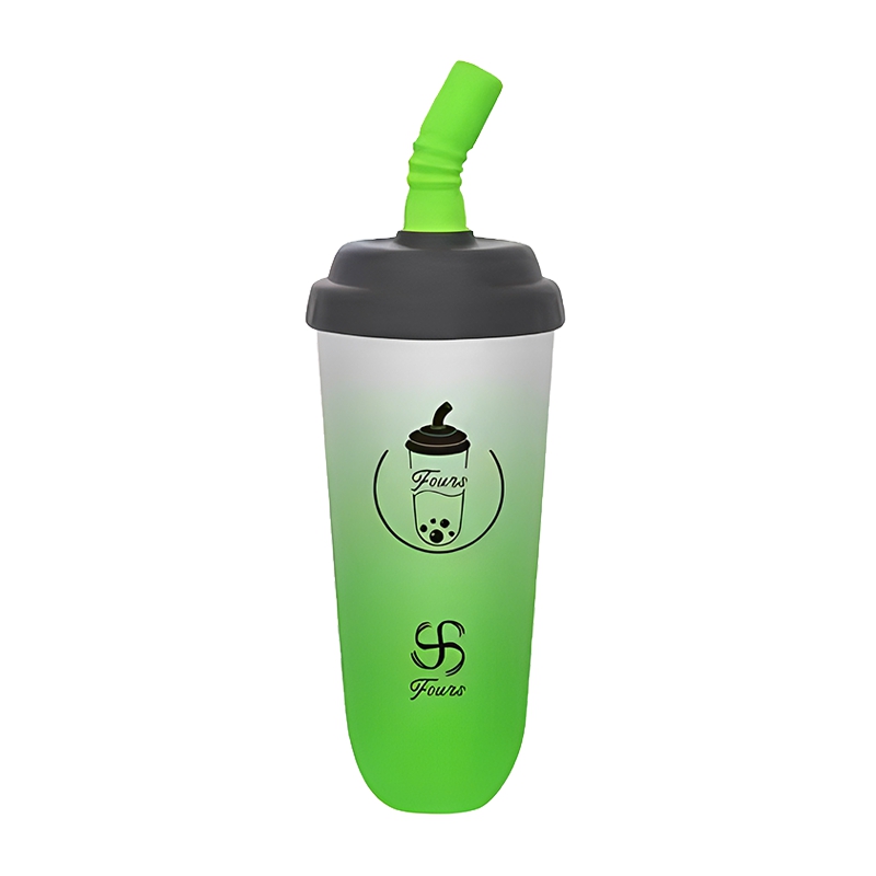 FOUNS Mini Milk Tea Cup Disposable 6000 Puffs R...